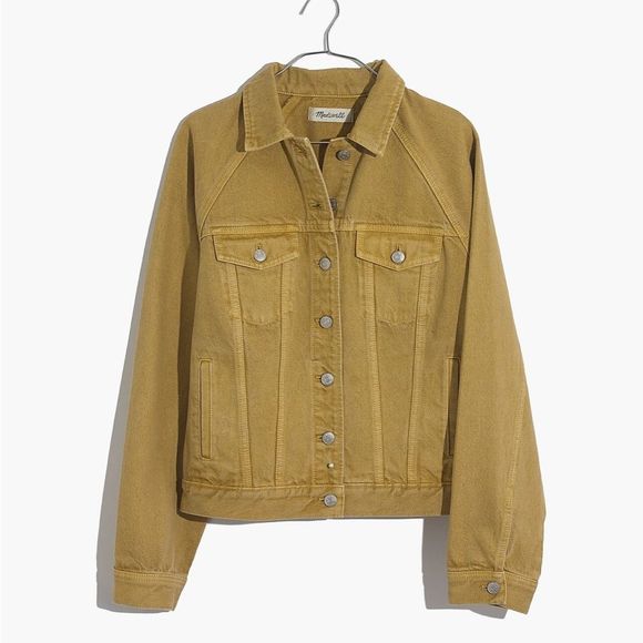 Madewell The Raglan Oversized Jean Jacket: Garment-Dyed Edition M - Picture 2 of 6